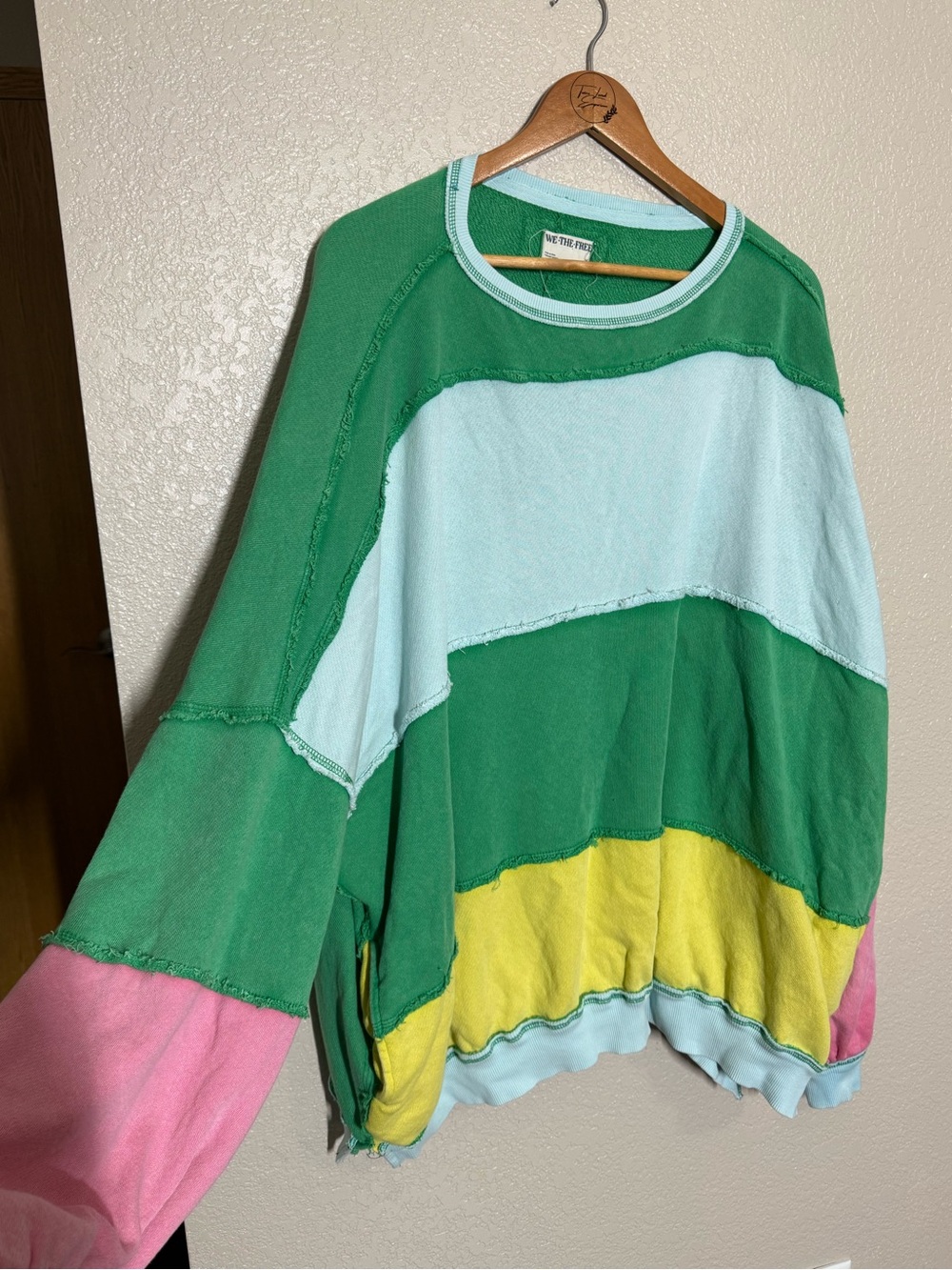 We the free rugby block striped sweater - Picture 3 of 5